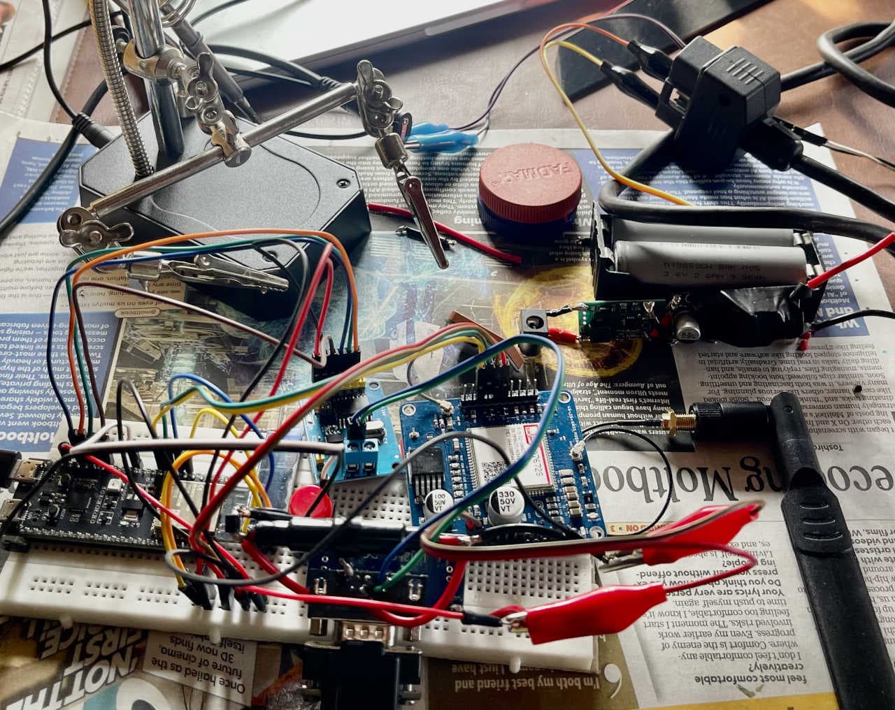 Tracker ESP Bench Test